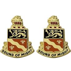 250th Signal Battalion Unit Crest (Sound of Might)